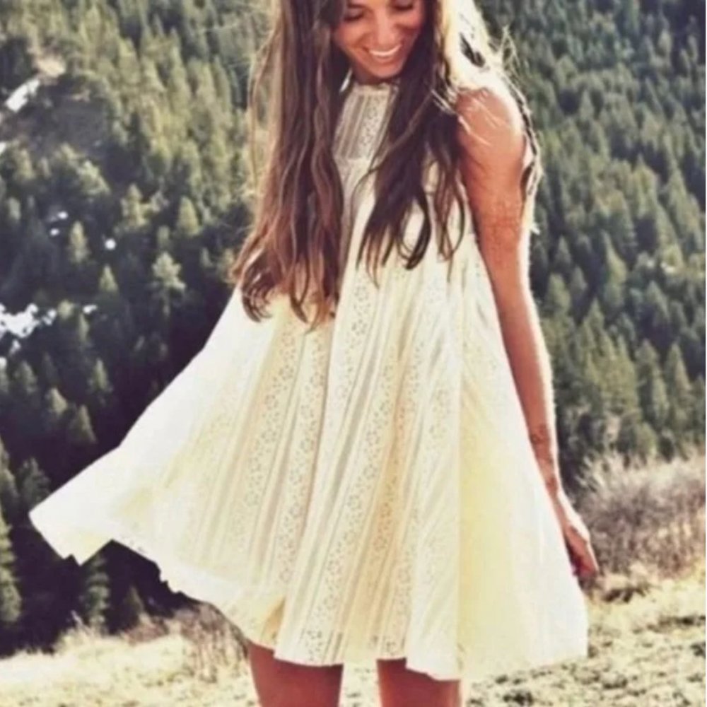 Free People Tu Es La Mini Dress